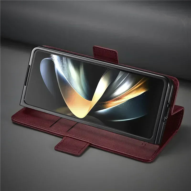Luxury Leather Galaxy Z Fold Cover