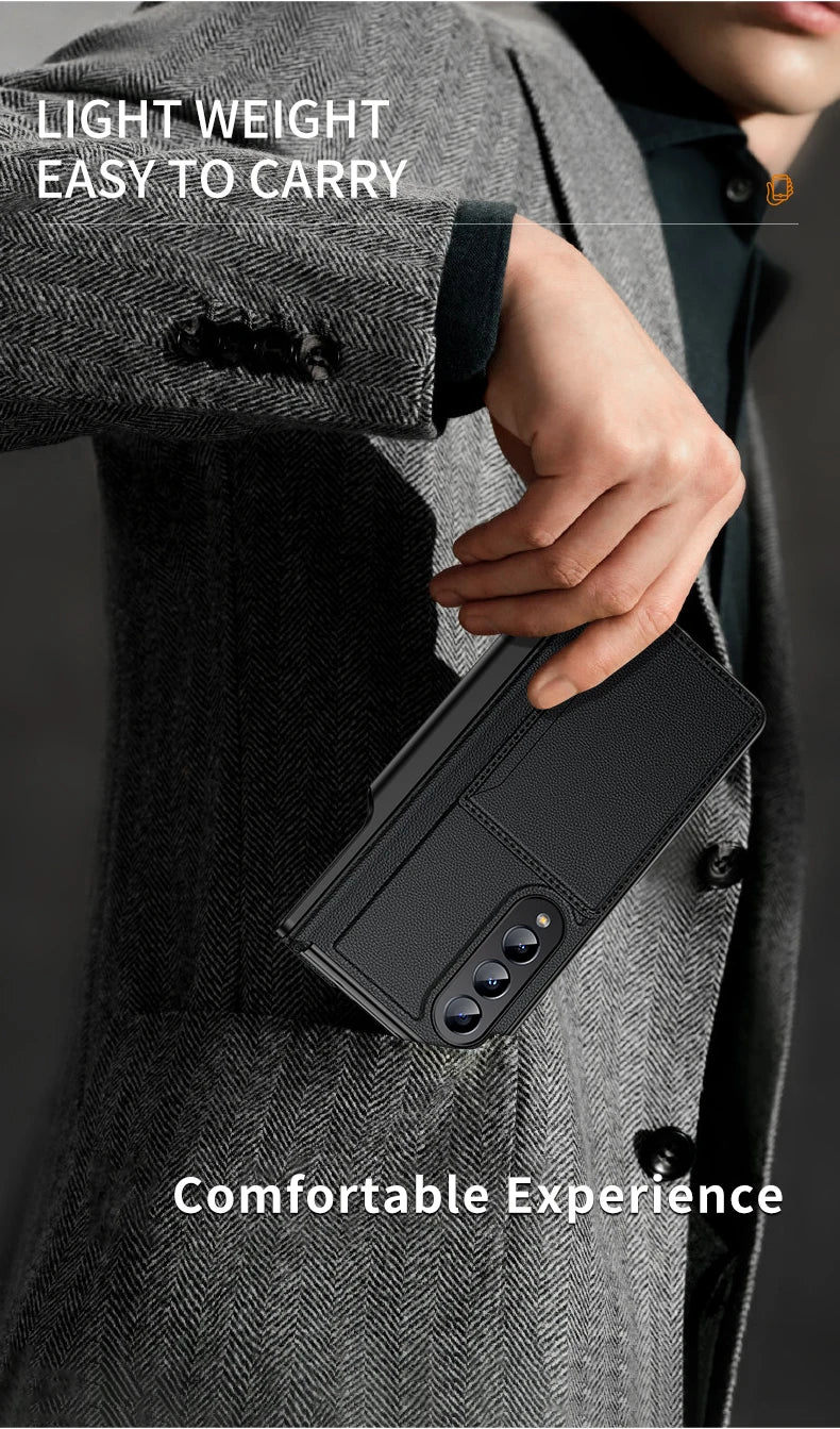 Galaxy Z Fold Leather Wallet