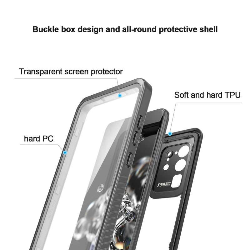 Waterproof Shockproof Samsung Phone Case