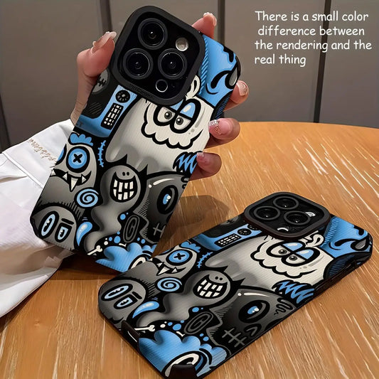 Cartoon Graffiti iPhone Case