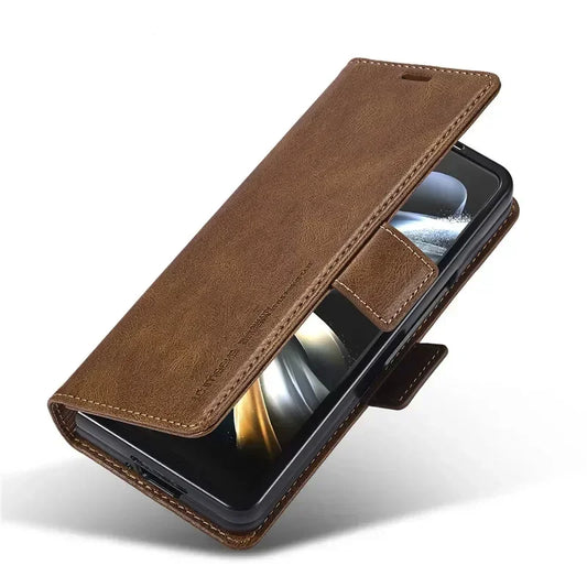 Luxury Leather Galaxy Z Fold Cover