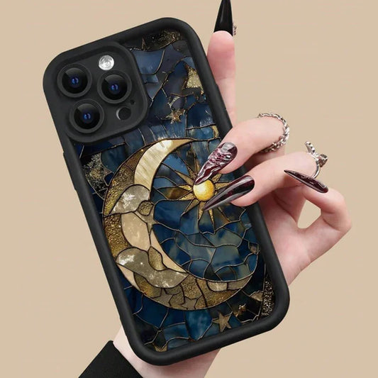 Sun Moon Aesthetic iPhone Case