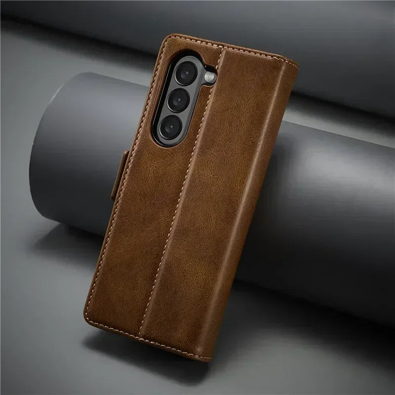 Luxury Leather Galaxy Z Fold Cover