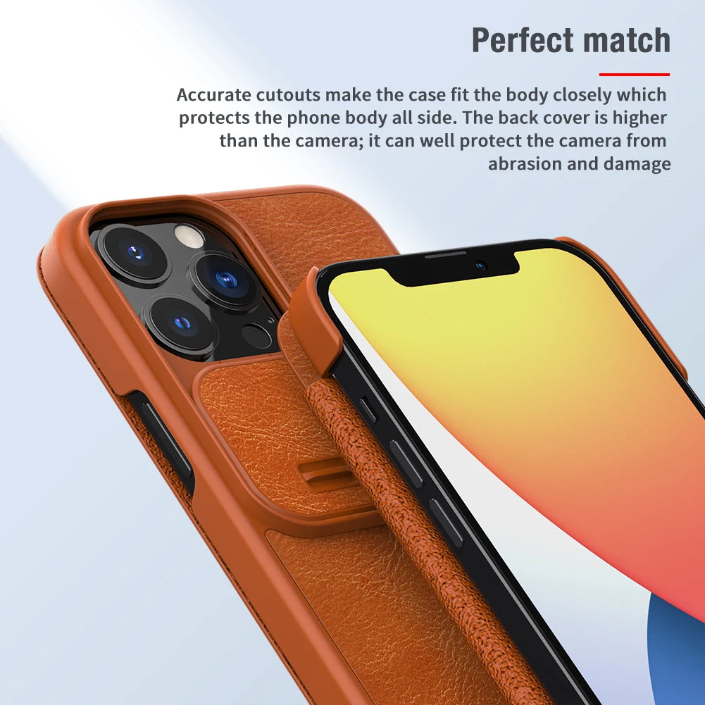 iPhone 13 Pro Max Leather Case