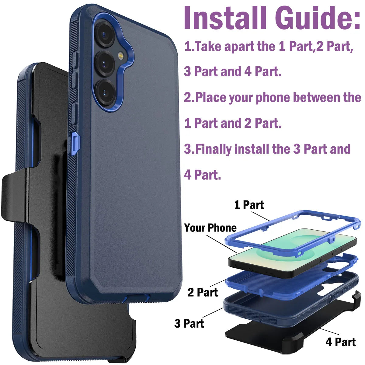 Samsung Galaxy S25 Shockproof Case