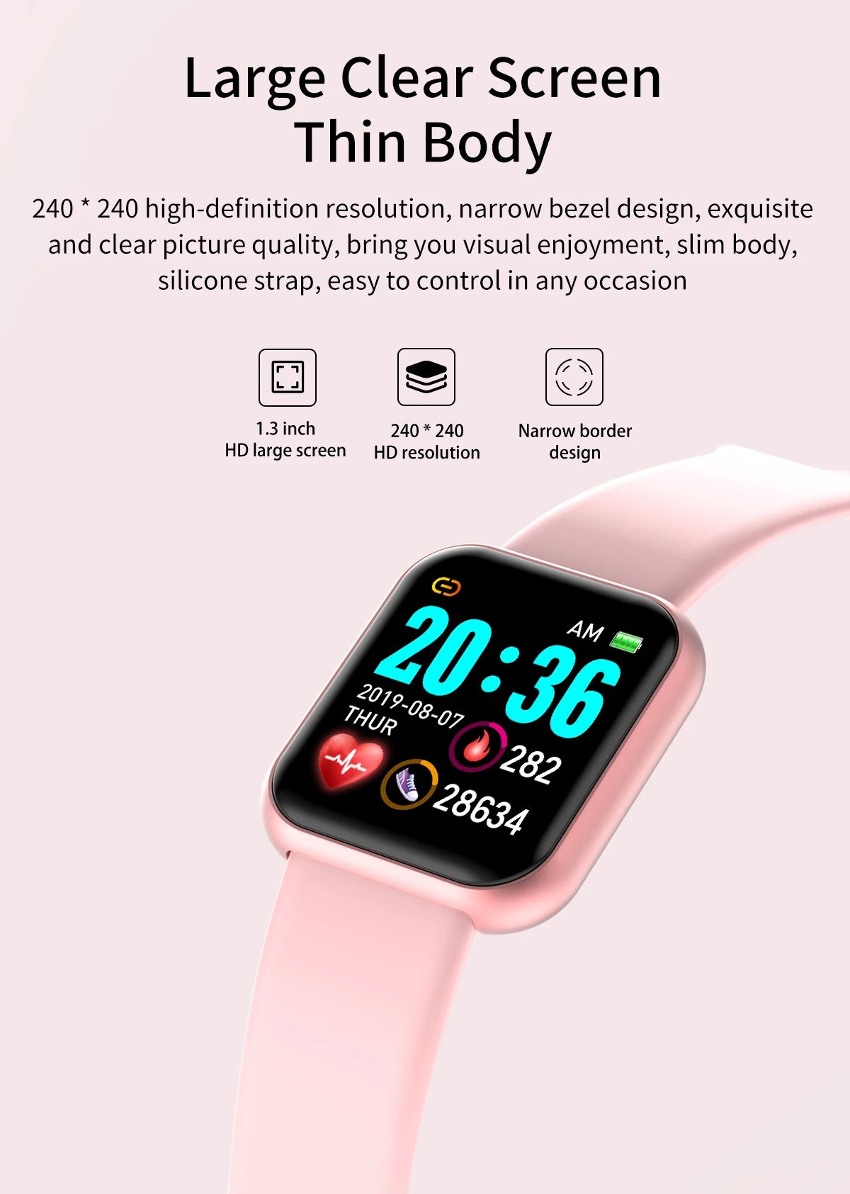 D20 Fitness Watch