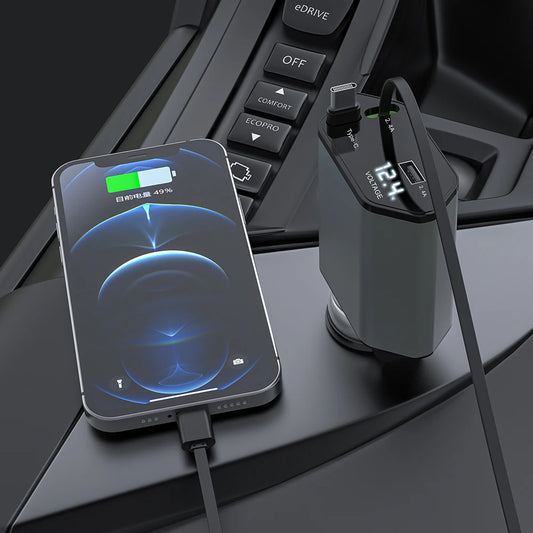 4-in-1 Car Charger