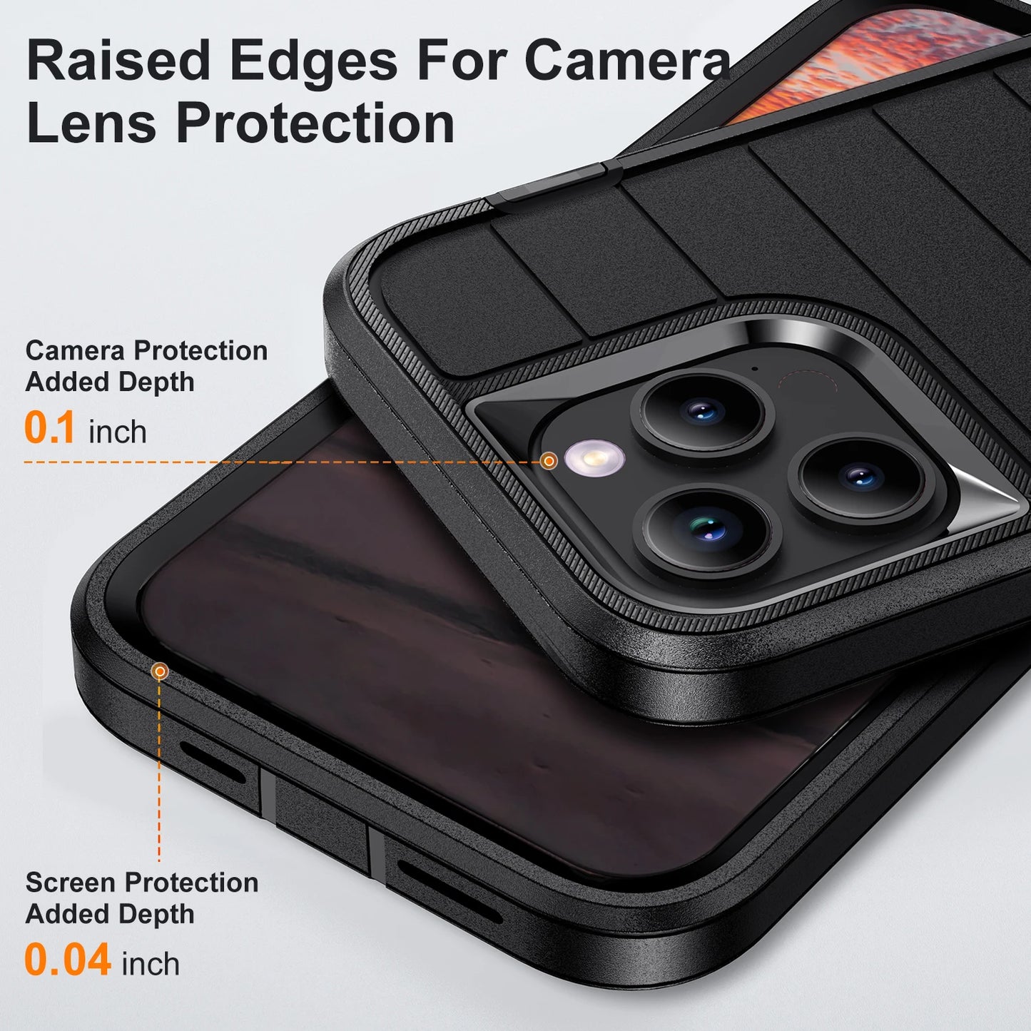3-Layer Protective iPhone Cover