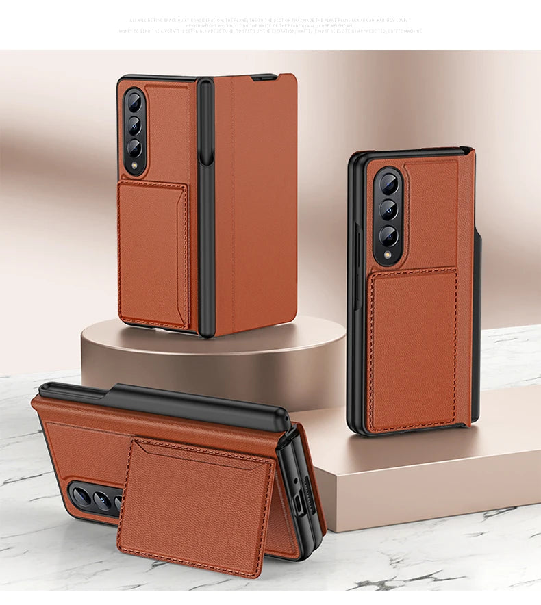 Galaxy Z Fold Leather Wallet