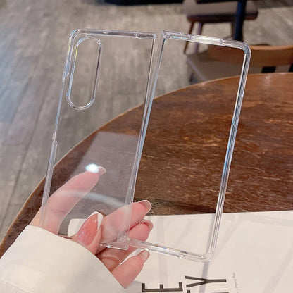 Shockproof Acrylic Galaxy Fold Case