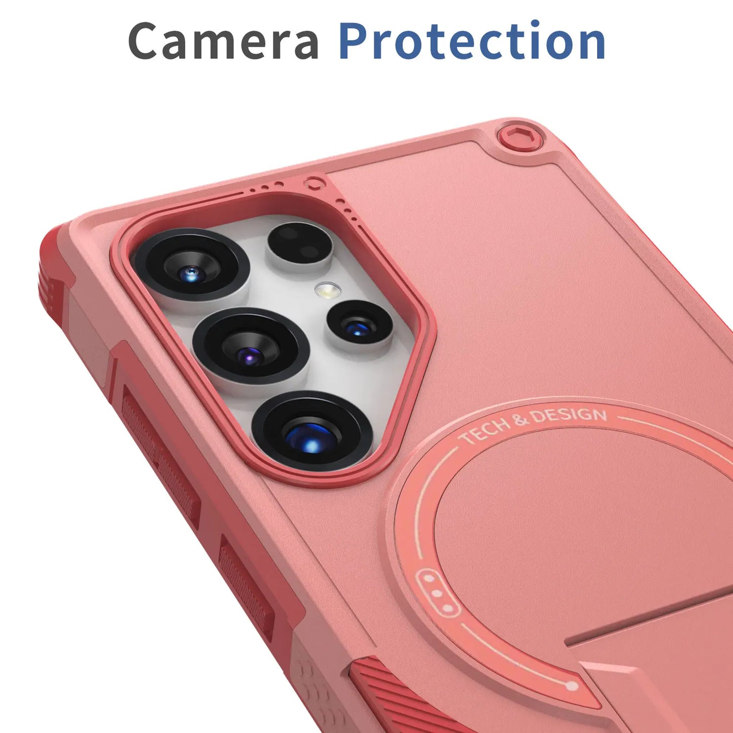 Protective Samsung S24 Kickstand Case