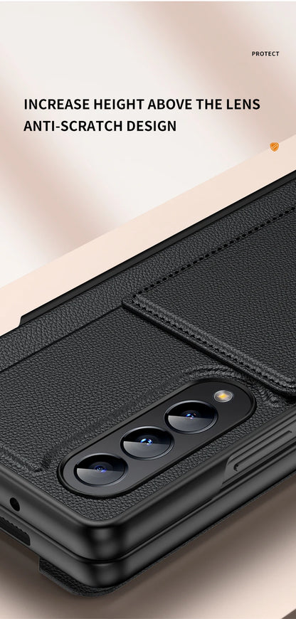 Galaxy Z Fold Leather Wallet