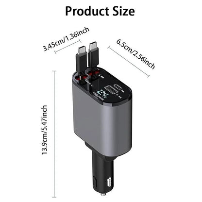 4-in-1 Car Charger
