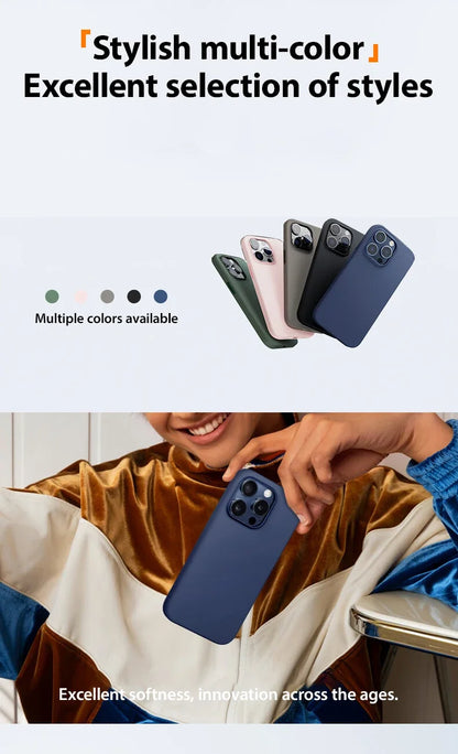Liquid Silicone iPhone Case