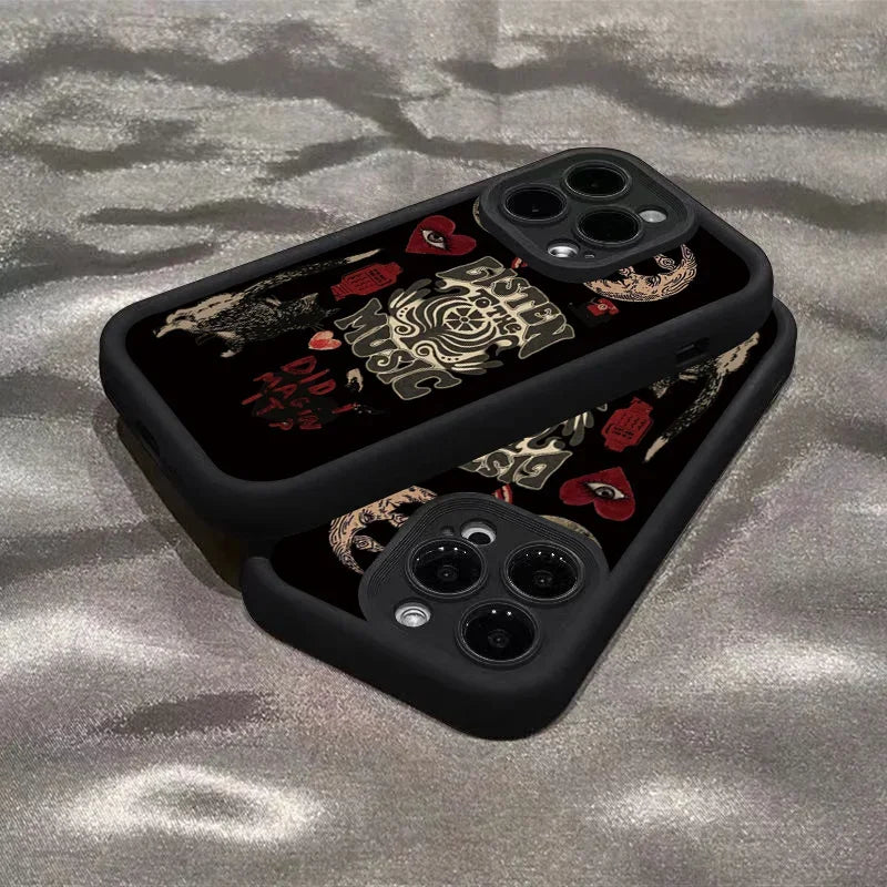 Sun Moon Aesthetic iPhone Case