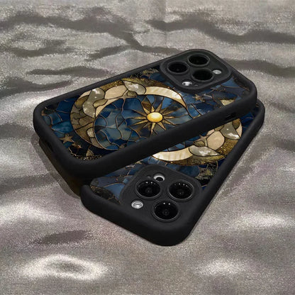 Sun Moon Aesthetic iPhone Case