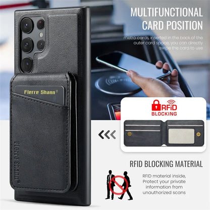 Samsung Galaxy Magnetic Wallet Cover
