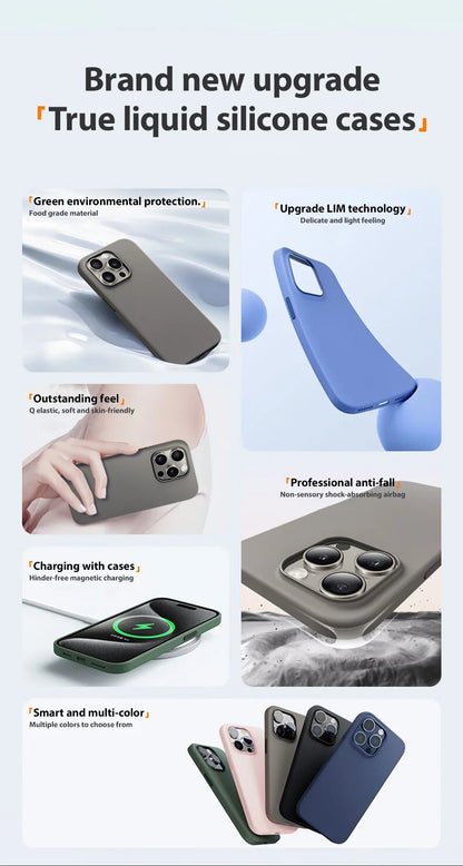 Liquid Silicone iPhone Case