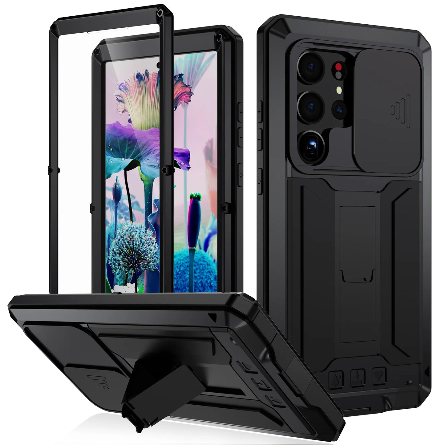 Rugged Kickstand Samsung Camera Case