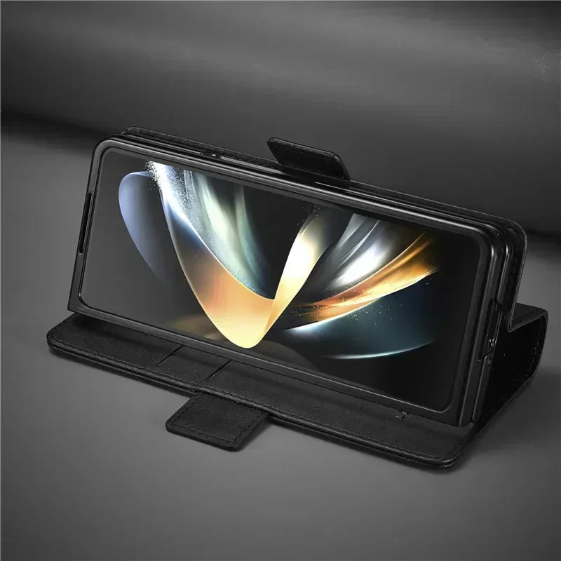 Luxury Leather Galaxy Z Fold Cover