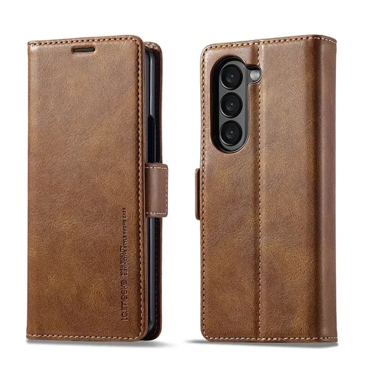 Luxury Leather Galaxy Z Fold Cover