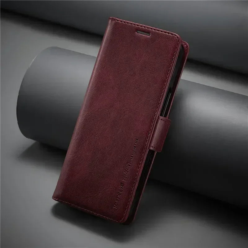 Luxury Leather Galaxy Z Fold Cover