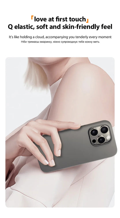 Liquid Silicone iPhone Case