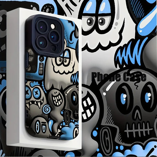 Cartoon Graffiti iPhone Case