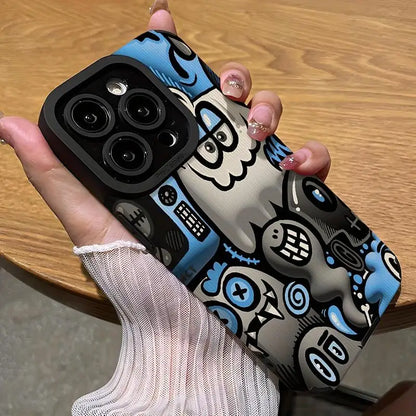Cartoon Graffiti iPhone Case