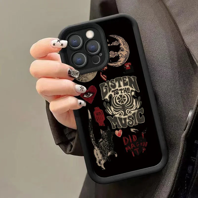 Sun Moon Aesthetic iPhone Case