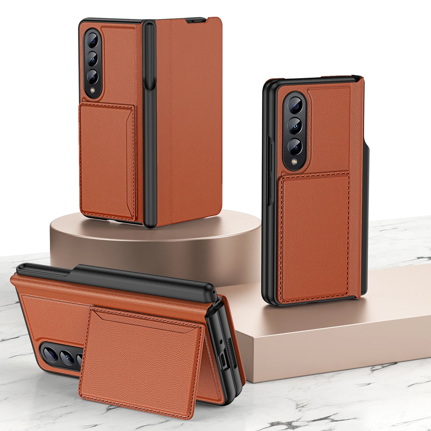 Galaxy Z Fold Leather Wallet