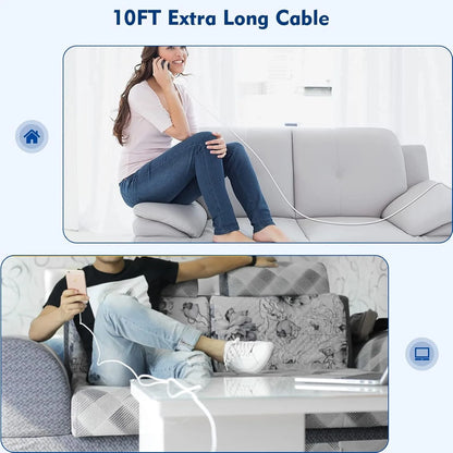 2Pack Fast Charging iPhone Cable
