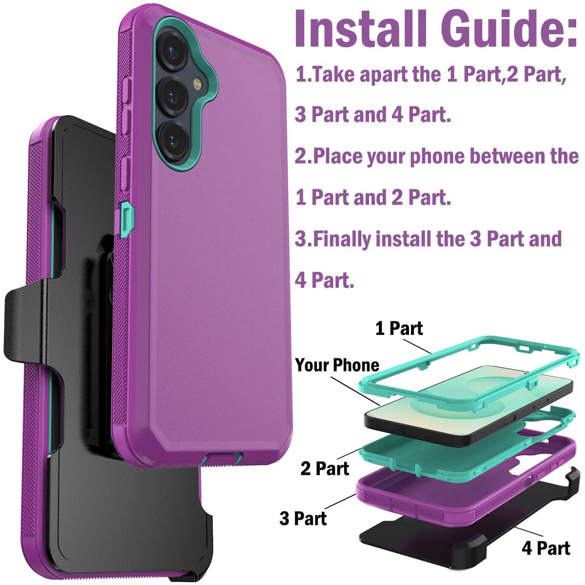 Samsung Galaxy S25 Shockproof Case