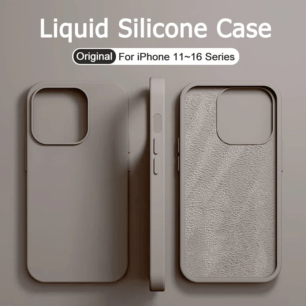 Liquid Silicone iPhone Case