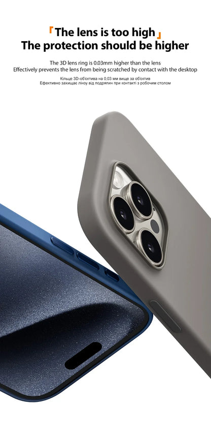 Liquid Silicone iPhone Case