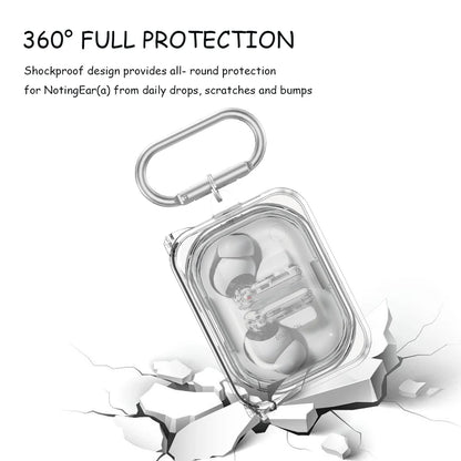 Transparent Earbuds Case
