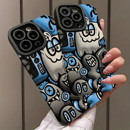 Cartoon Graffiti iPhone Case