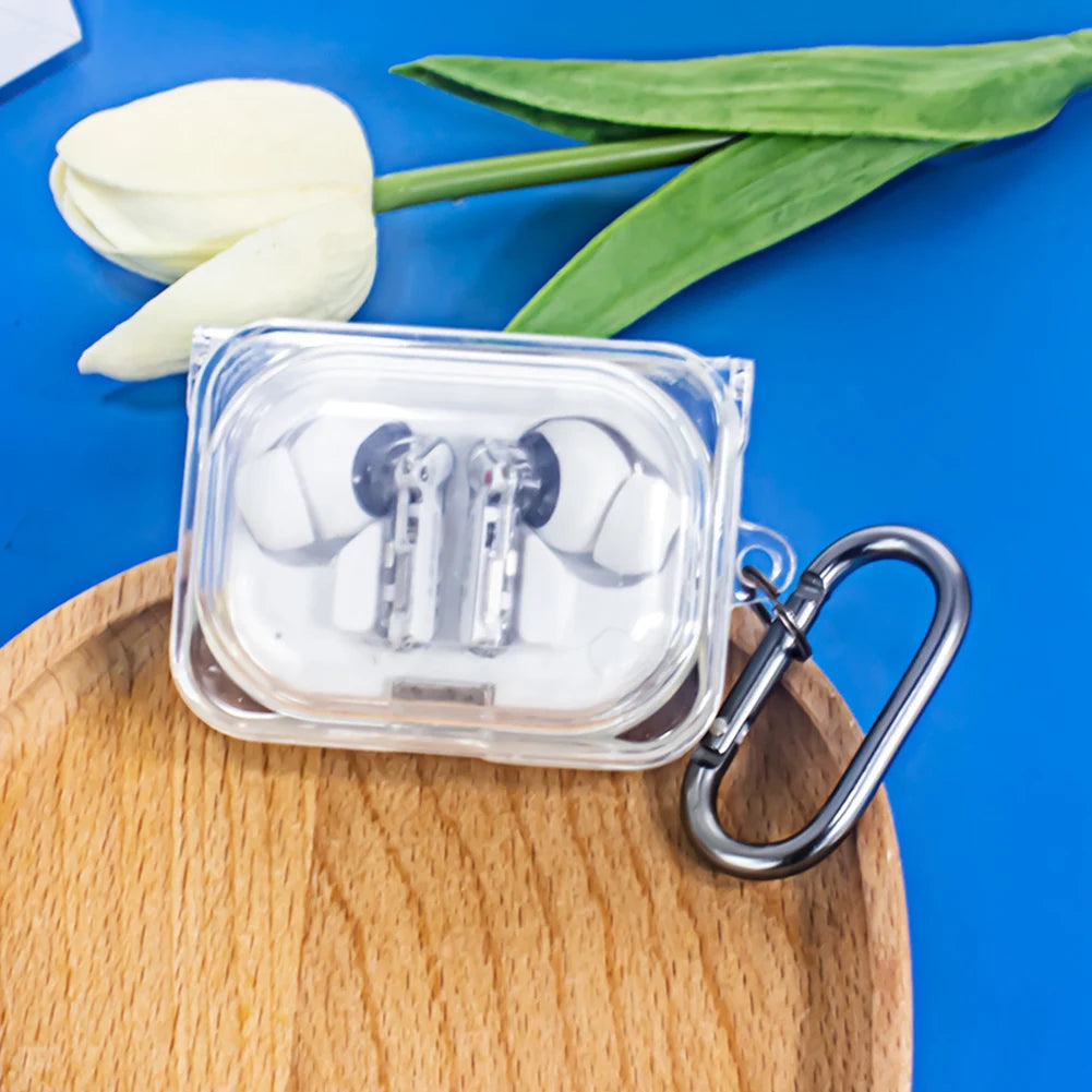 Transparent Earbuds Case