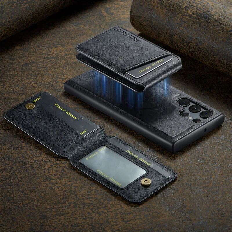 Samsung Galaxy Magnetic Wallet Cover