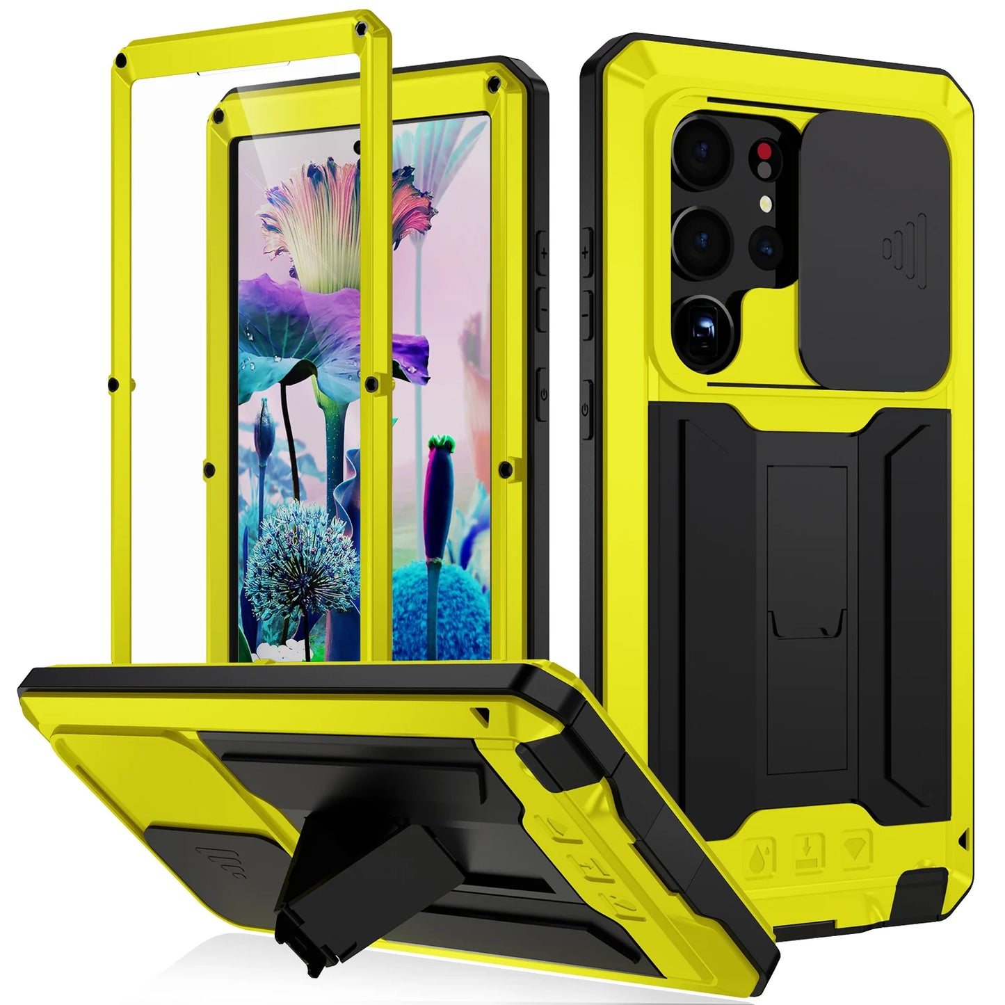 Rugged Kickstand Samsung Camera Case