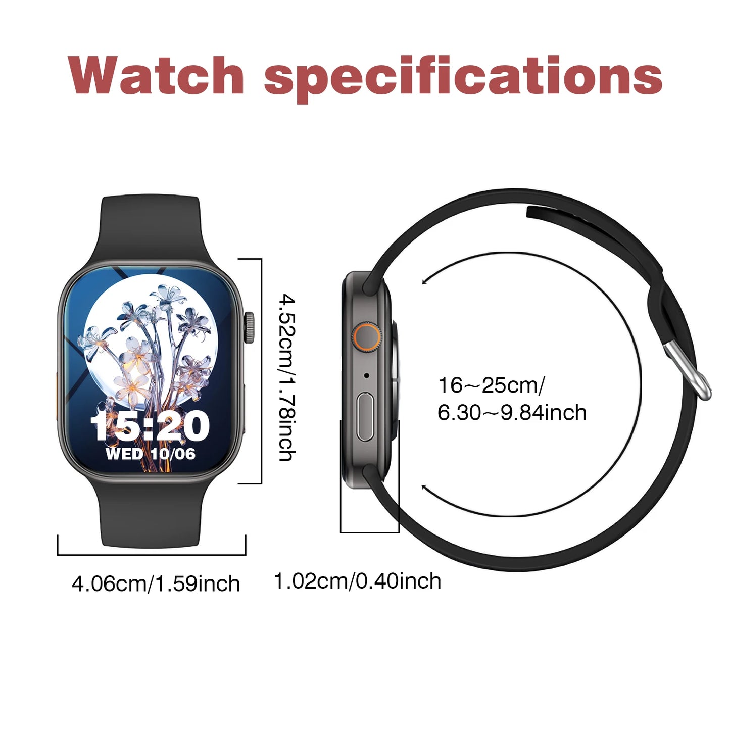 2.01" HD Smartwatch