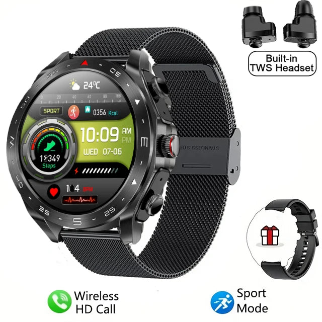 Smartwatch Earbuds Combo