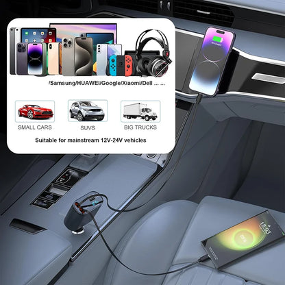 4-in-1 Car Charger