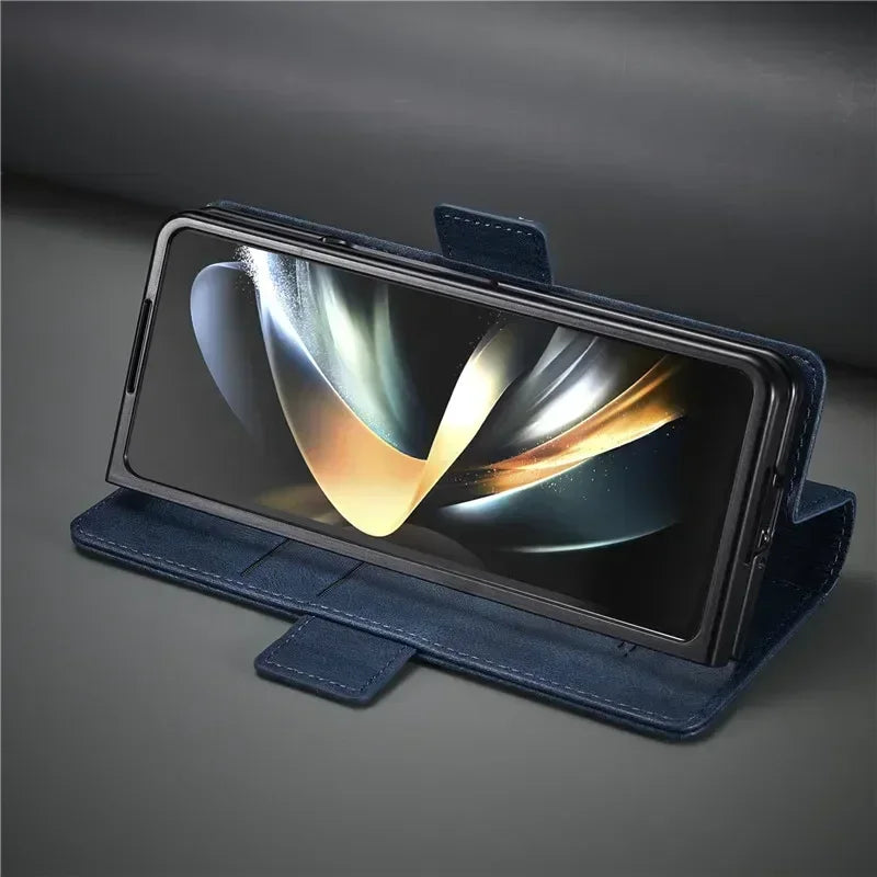Luxury Leather Galaxy Z Fold Cover