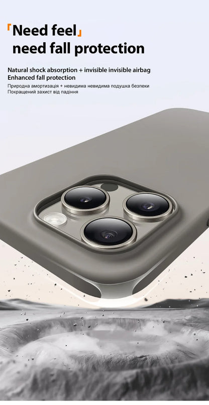 Liquid Silicone iPhone Case