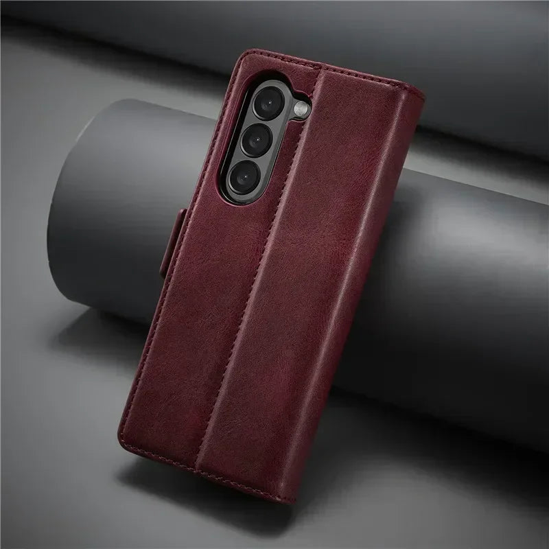 Luxury Leather Galaxy Z Fold Cover