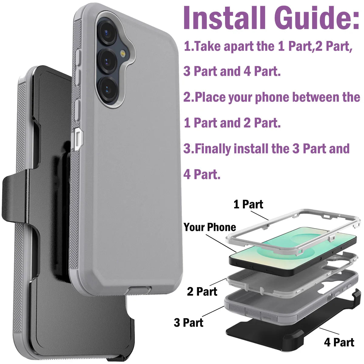 Samsung Galaxy S25 Shockproof Case