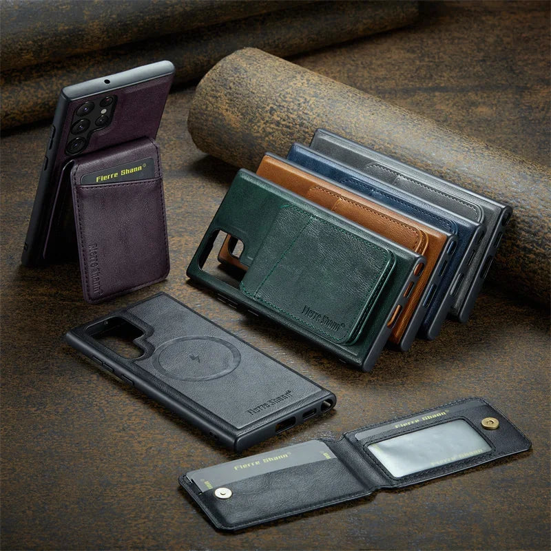 Samsung Galaxy Magnetic Wallet Cover