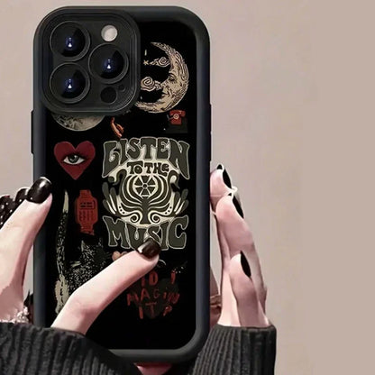 Sun Moon Aesthetic iPhone Case