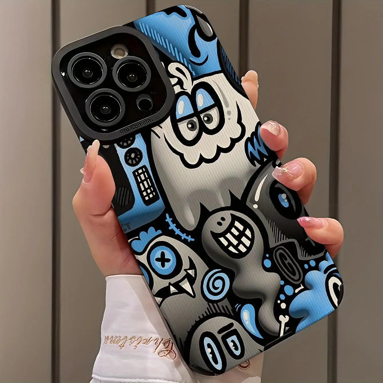 Cartoon Graffiti iPhone Case